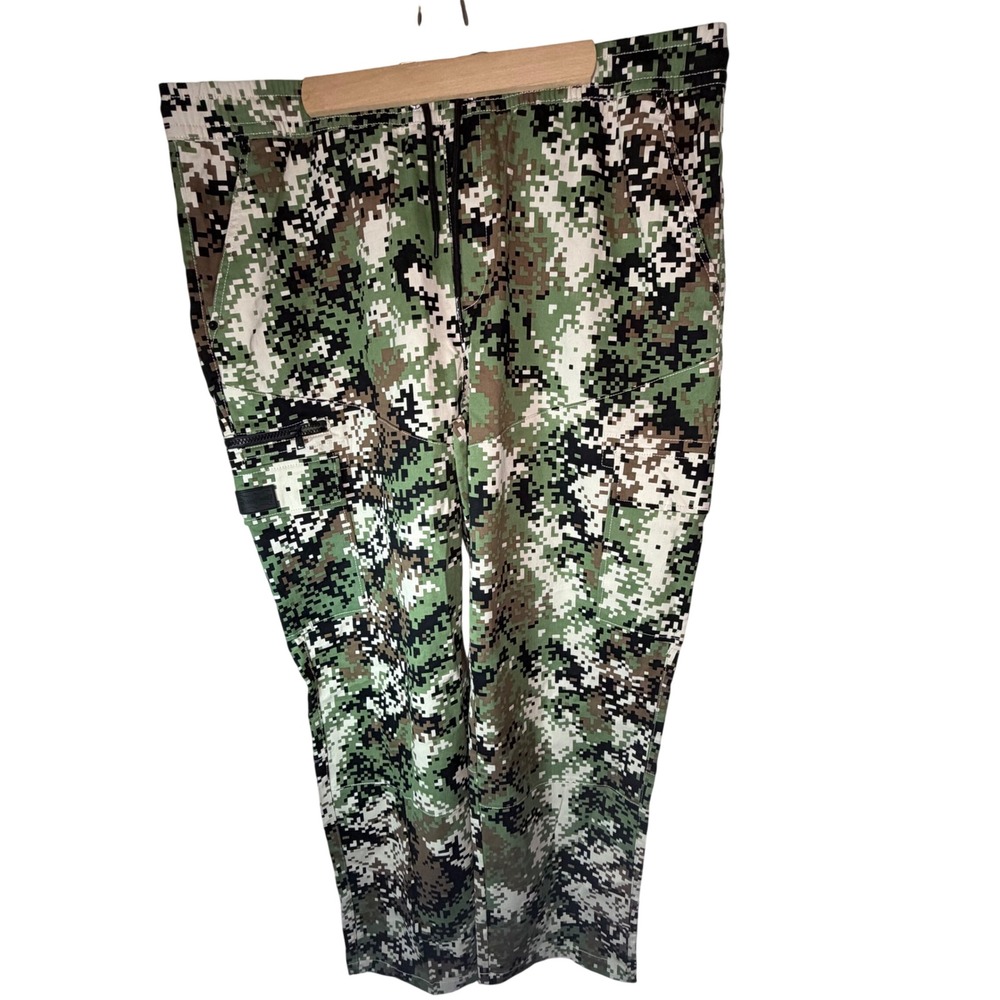 Dogg‎ Supply Snoop Dogg Mens 2XL Digital Camo Cargo Pants Green Black Streetwear